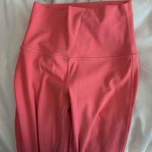 Lululemon 28 in double lined align leggings